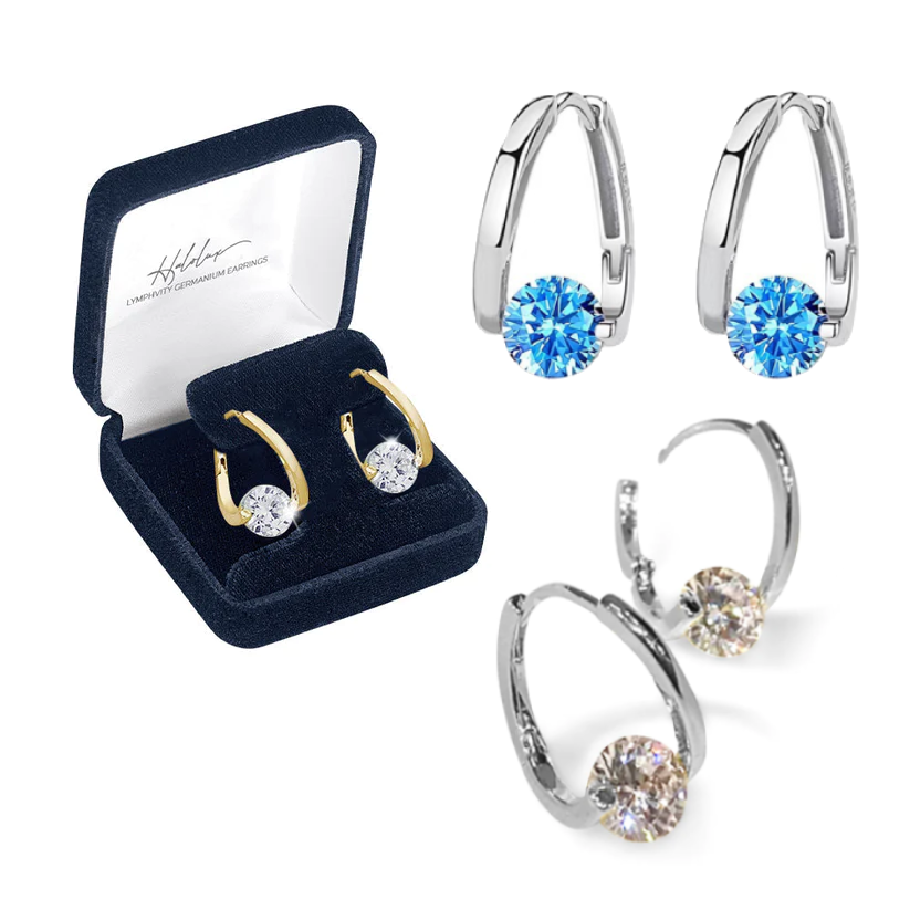(đ„đ„LAST DAY SALE-80% OFF)Histone Lymphvity MagneTherapy Germanium Earrings