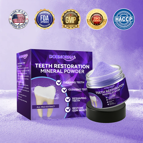 𝐃𝐨𝐫𝐦𝐨𝐫𝐧𝐚® 🍀Teeth Restoration Mineral Powder🦷(🎁Flash Sale - Don’t Miss Out)