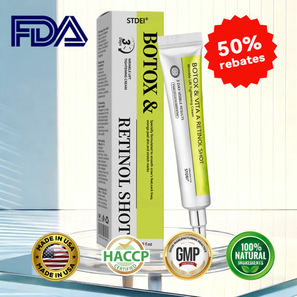 𝑶𝒇𝒇𝒊𝒄𝒊𝒂𝒍 𝑺𝒕𝒐𝒓𝒆💖 |Regain youthful skin nown 💫STDEI® BOTOX & VITA A RETINOL SHOT Wrinkle Lift Tightening Cream