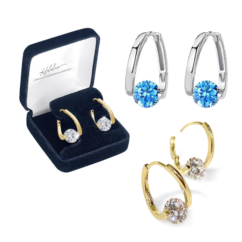 (🔥🔥LAST DAY SALE-80% OFF)Histone Lymphvity MagneTherapy Germanium Earrings