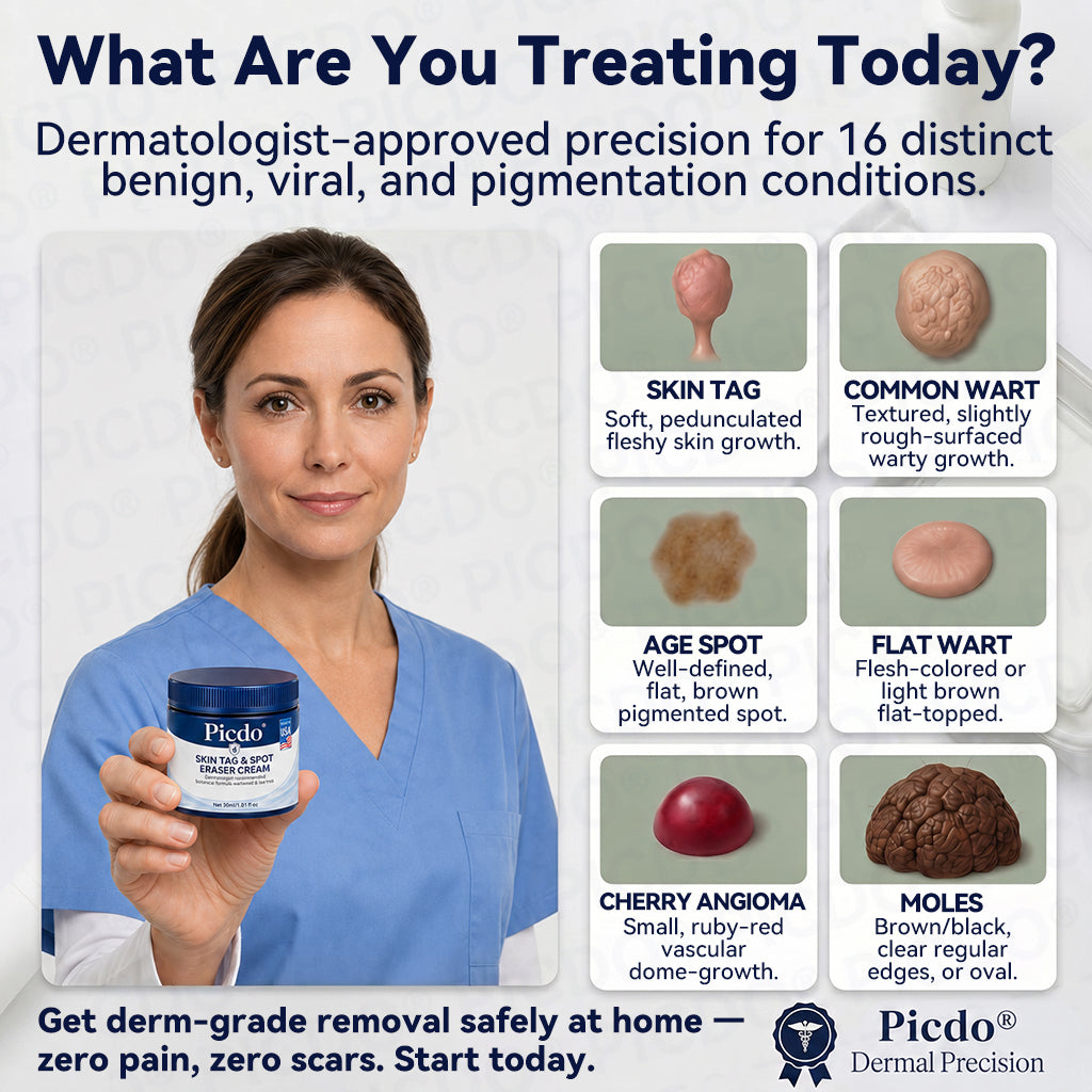 🍀𝐏𝐢𝐜𝐝𝐨® 7-𝐃𝐚𝐲 𝐒𝐤𝐢𝐧 𝐓𝐚𝐠 & 𝐒𝐩𝐨𝐭 𝐄𝐫𝐚𝐬𝐞𝐫 𝐂𝐫𝐞𝐚𝐦🩵 (Zero Pain, Zero 𝐒𝐜𝐚𝐫𝐬 Formula) 💪