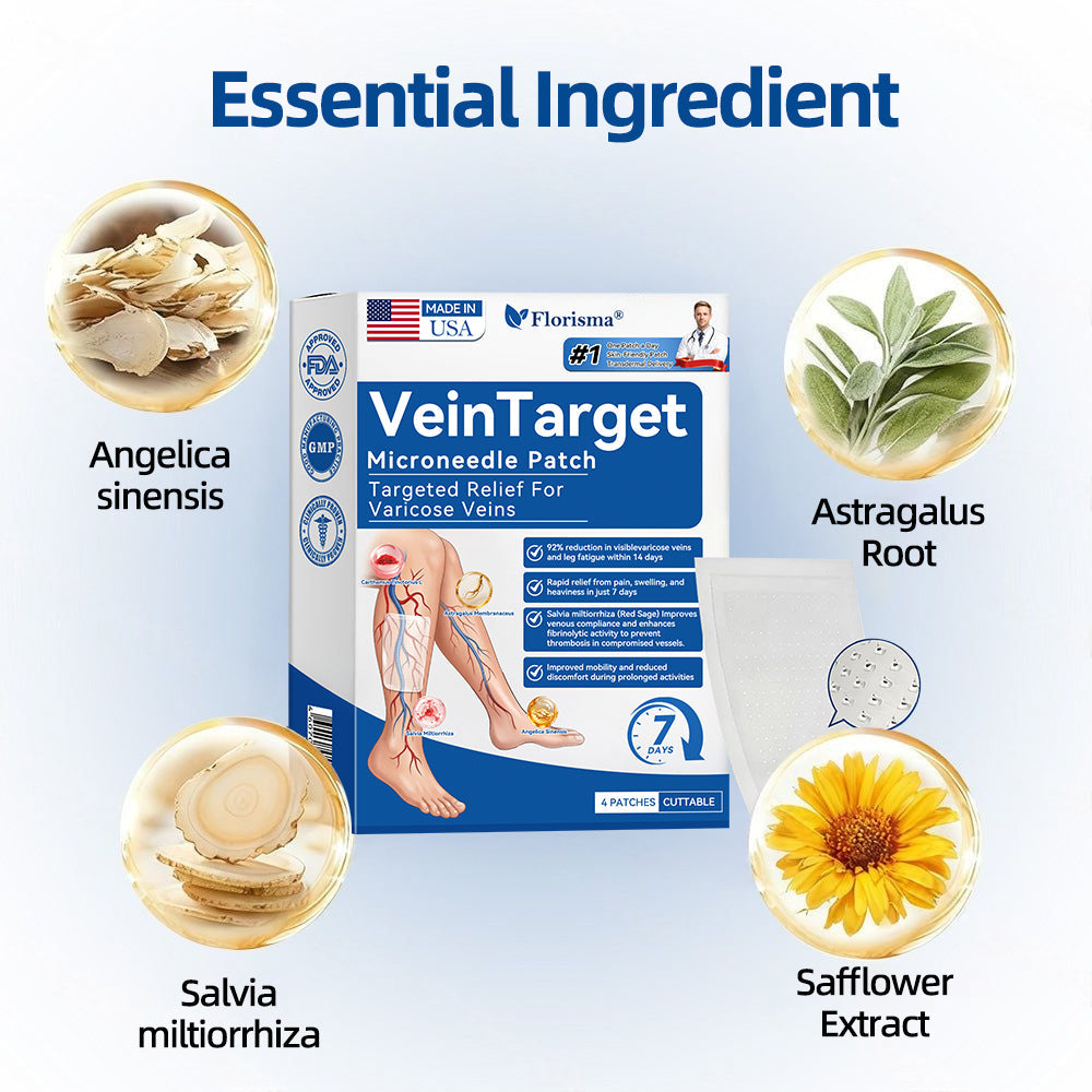 👩‍⚕️🎁 𝐅𝐥𝐨𝐫𝐢𝐬𝐦𝐚® ✅ 𝐕𝐞𝐢𝐧𝐓𝐚𝐫𝐠𝐞𝐭 𝐌𝐢𝐜𝐫𝐨𝐧𝐞𝐞𝐝𝐥𝐞 𝐏𝐚𝐭𝐜𝐡⚡Instant Relief, Long-Term Results