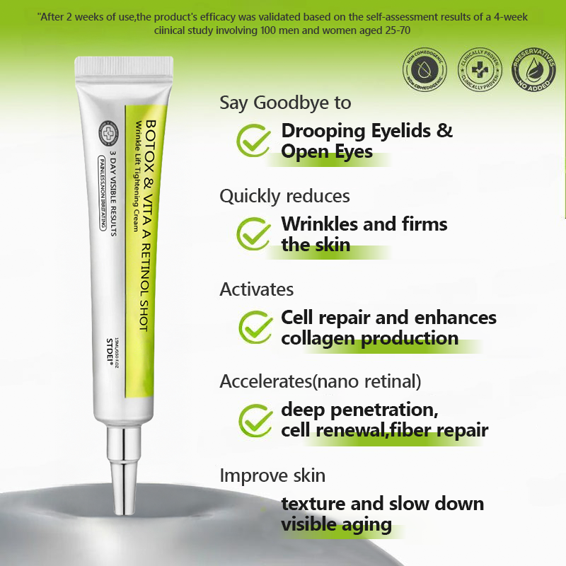 𝑶𝒇𝒇𝒊𝒄𝒊𝒂𝒍 𝑺𝒕𝒐𝒓𝒆💖 |Regain youthful skin nown 💫STDEI® BOTOX & VITA A RETINOL SHOT Wrinkle Lift Tightening Cream