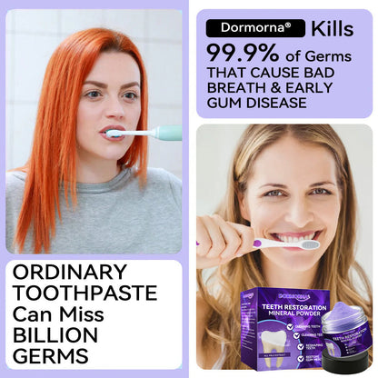 𝐃𝐨𝐫𝐦𝐨𝐫𝐧𝐚® 🍀Teeth Restoration Mineral Powder🦷(🎁Flash Sale - Don’t Miss Out)