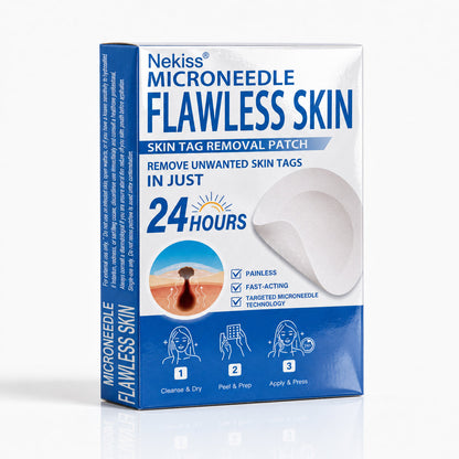 👩‍⚕️🎁 𝐎𝐟𝐟𝐢𝐜𝐢𝐚𝐥 𝐒𝐭𝐨𝐫𝐞 | 𝑵𝐞𝒌𝐢𝐬𝐬® 🌿 𝐁𝐨𝐭𝐚𝐧𝐢𝐜𝐚𝐥 𝐌𝐢𝐜𝐫𝐨𝐧𝐞𝐞𝐝𝐥𝐞 𝐇𝐲𝐝𝐫𝐨𝐜𝐨𝐥𝐥𝐨𝐢𝐝 𝐏𝐚𝐭𝐜𝐡 (𝐅𝐨𝐫 𝐒𝐤𝐢𝐧 𝐓𝐚𝐠𝐬, 𝐒𝐦𝐚𝐥𝐥 𝐒𝐤𝐢𝐧 𝐆𝐫𝐨𝐰𝐭𝐡𝐬, 𝐖𝐚𝐫𝐭𝐬, 𝐌𝐨𝐥𝐞𝐬, 𝐀𝐠𝐞 𝐒𝐩𝐨𝐭𝐬 & 𝐏𝐢𝐠𝐦𝐞𝐧𝐭𝐚𝐭𝐢𝐨𝐧 𝐂𝐨𝐧𝐜𝐞𝐫𝐧𝐬)