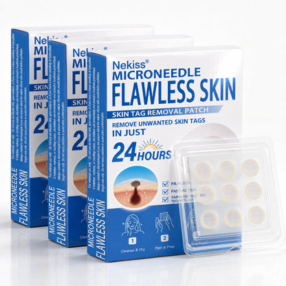👩‍⚕️🎁 𝐎𝐟𝐟𝐢𝐜𝐢𝐚𝐥 𝐒𝐭𝐨𝐫𝐞 | 𝑵𝐞𝒌𝐢𝐬𝐬® 🌿 𝐁𝐨𝐭𝐚𝐧𝐢𝐜𝐚𝐥 𝐌𝐢𝐜𝐫𝐨𝐧𝐞𝐞𝐝𝐥𝐞 𝐇𝐲𝐝𝐫𝐨𝐜𝐨𝐥𝐥𝐨𝐢𝐝 𝐏𝐚𝐭𝐜𝐡 (𝐅𝐨𝐫 𝐒𝐤𝐢𝐧 𝐓𝐚𝐠𝐬, 𝐒𝐦𝐚𝐥𝐥 𝐒𝐤𝐢𝐧 𝐆𝐫𝐨𝐰𝐭𝐡𝐬, 𝐖𝐚𝐫𝐭𝐬, 𝐌𝐨𝐥𝐞𝐬, 𝐀𝐠𝐞 𝐒𝐩𝐨𝐭𝐬 & 𝐏𝐢𝐠𝐦𝐞𝐧𝐭𝐚𝐭𝐢𝐨𝐧 𝐂𝐨𝐧𝐜𝐞𝐫𝐧𝐬)