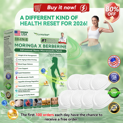 𝑶𝒇𝒇𝒊𝒄𝒊𝒂𝒍 𝑺𝒕𝒐𝒓𝒆  |  𝑳𝒖𝒙𝒂𝒓𝒊𝒔𝒆® 𝑴𝒐𝒓𝒊𝒏𝒈𝒂 & 𝑩𝒆𝒓𝒃𝒆𝒓𝒊𝒏𝒆 10-𝑰𝑵-1 𝑨𝒅𝒗𝒂𝒏𝒄𝒆𝒅 𝑵𝒂𝒏𝒐 𝑴𝒊𝒄𝒓𝒐𝒏𝒆𝒆𝒅𝒍𝒆 𝑷𝒂𝒕𝒄𝒉 (𝐎𝐧𝐜𝐞 𝐃𝐚𝐢𝐥𝐲, 𝐯𝐢𝐬𝐢𝐛𝐥𝐞 𝐜𝐡𝐚𝐧𝐠𝐞𝐬 𝐢𝐧 𝟕 𝐝𝐚𝐲𝐬）🗽👩‍⚕️ 𝐎𝐛𝐞𝐬𝐢𝐭𝐲, 𝐃𝐢𝐚𝐛𝐞𝐭𝐞𝐬, 𝐒𝐥𝐞𝐞𝐩 𝐀𝐩𝐧𝐞𝐚, 𝐀𝐧𝐝 𝐉𝐨𝐢𝐧𝐭 𝐈𝐬𝐬𝐮𝐞𝐬